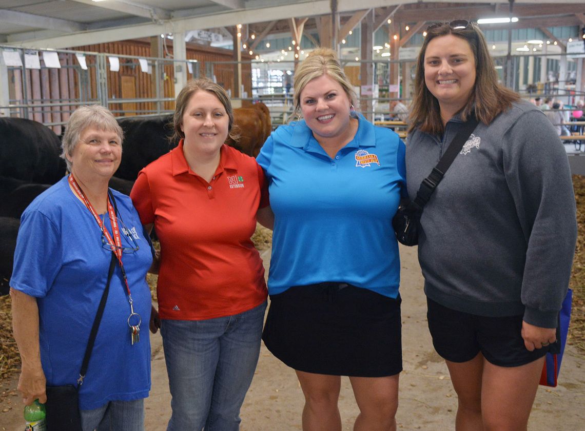 State Fair Representatives Visit SE Nebraska County Fairs