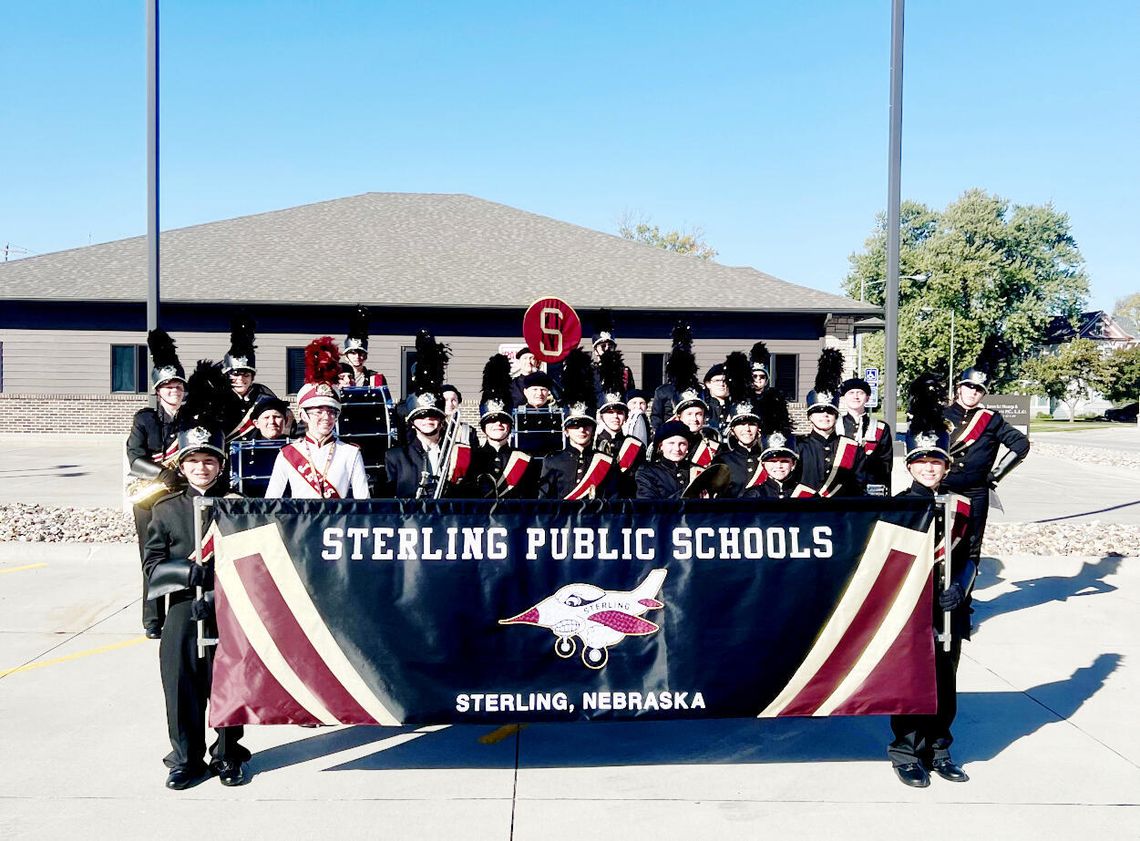 Sterling Marching Band Runner-Up in State Marching Parade at Columbus Sterling Marching Band Runner-Up in State Marching Parade at Columbus