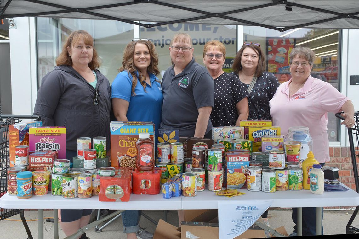 Tecumseh, Auburn Exceed Goals At Can Care-a-Van