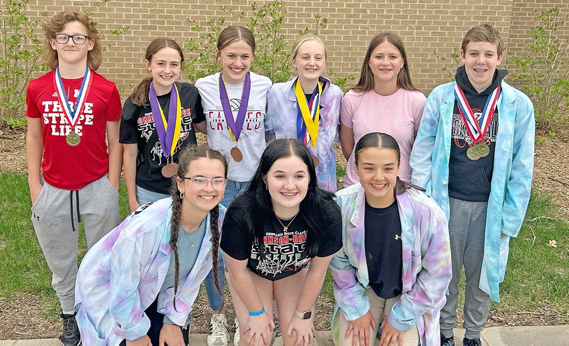Three Johnson-Brock Entries Are State Science Olympiad Champions