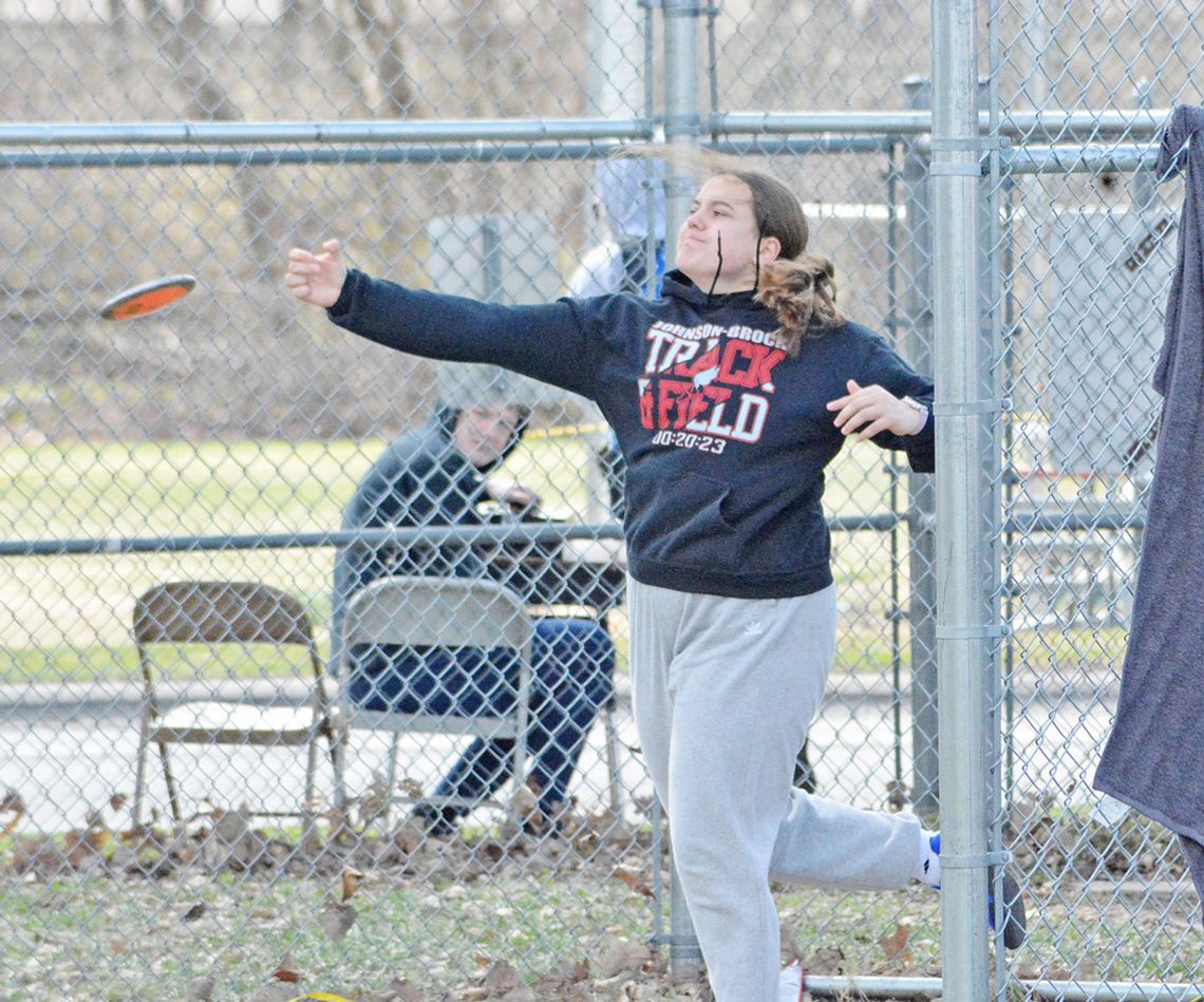 Tri County Track & Field Girls Outdo Lady Eagles by One Point at Thunderbird Invitational