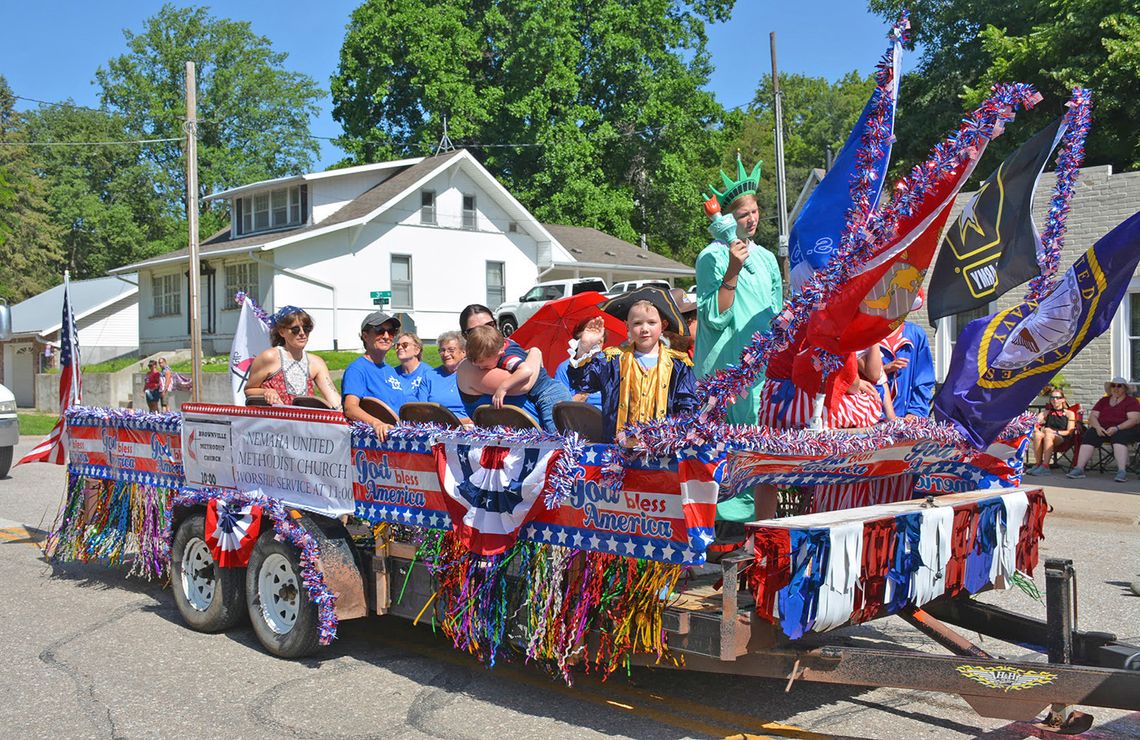 United States’ 249th Birthday Saluted at Brownville Freedom Day