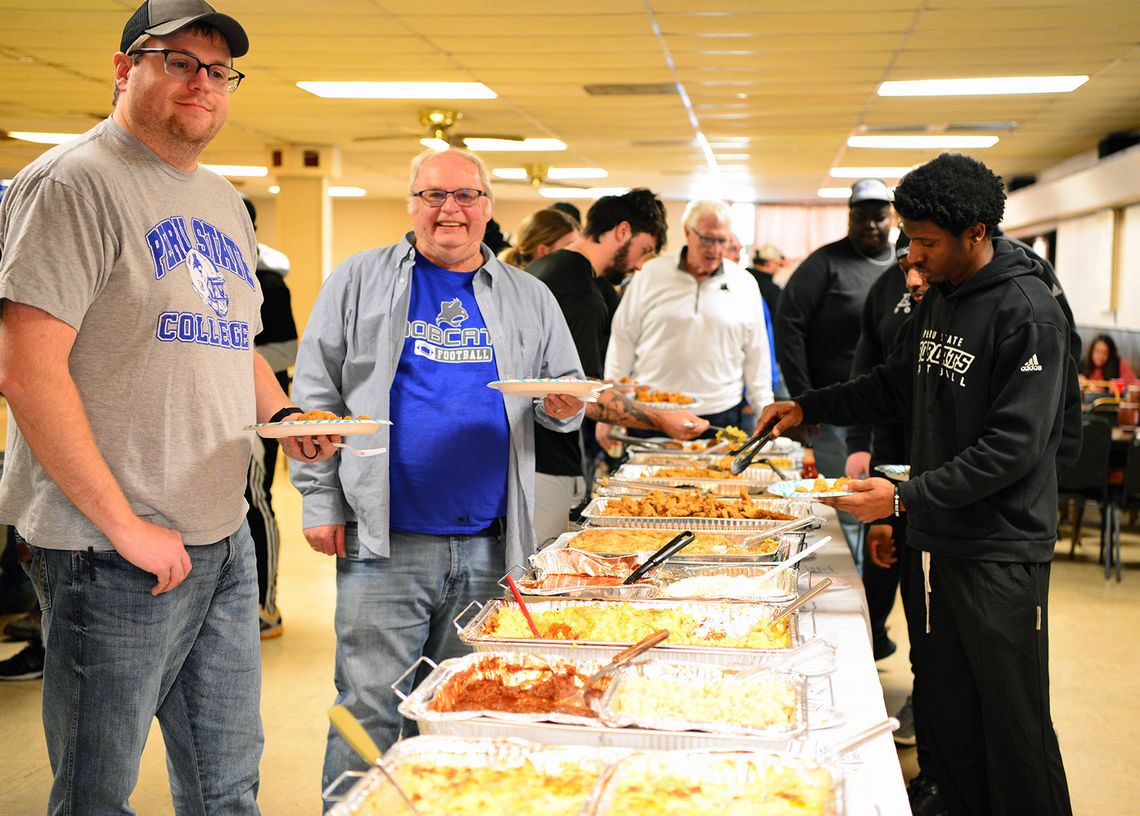 Wild Game and Football Bring Peru State Boosters Together