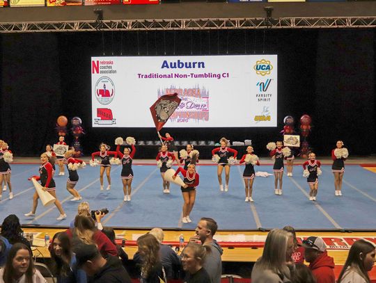 Auburn Cheer Team State Championship