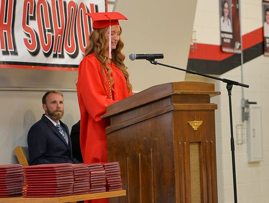 Student Council Represenative, Jaidyn Glathar